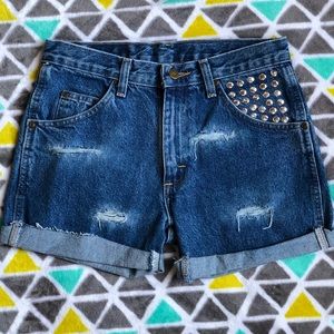 Wrangler High-waisted Shorts